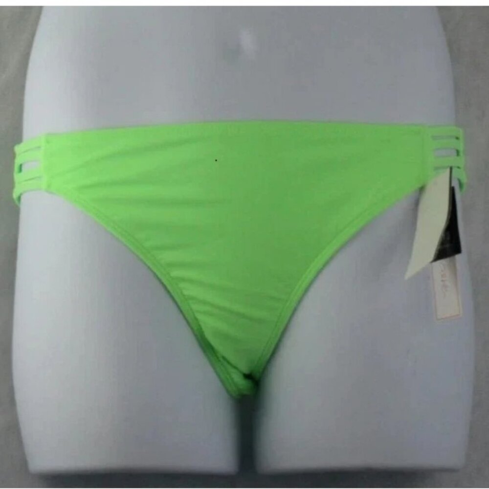 NWT Salt + Cove Juniors Strappy Hipster Bikini Bottom Swimsuit, Mint Green